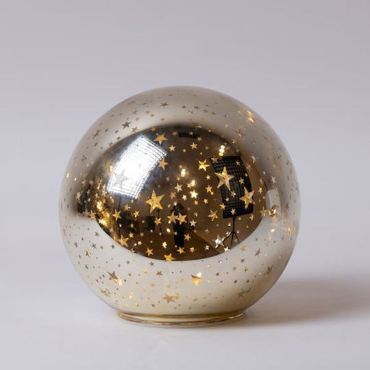 Eurolamp Illuminated Christmas Glass Figure 15x15x15cm 2pcs