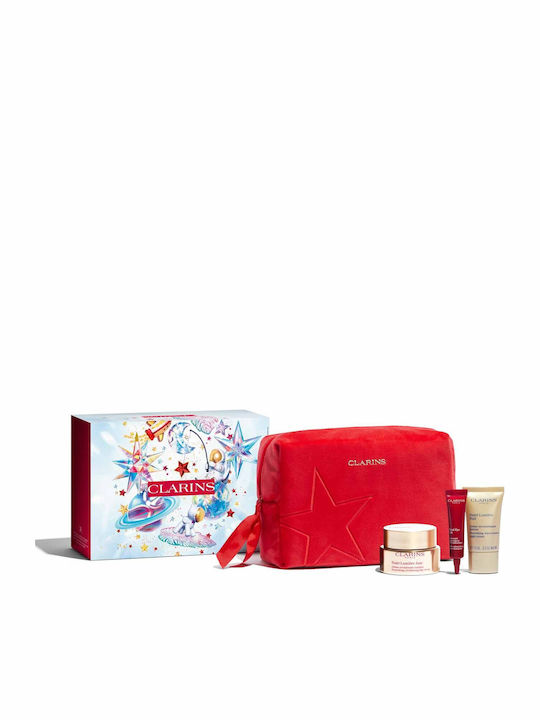 Clarins Nutri-Lumiere Collection Комплект за грижа за кожата за Против стареене & Блясък 5бр