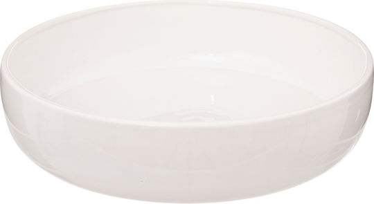 GTSA Porcelain Salad Bowl White 22x22x5cm