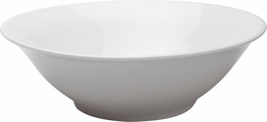 GTSA Porcelain Salad Bowl White 25x25x7cm