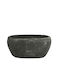 Atmosphera Planter Metal Black 28x16x13cm.