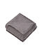 Heinner Fleece Blanket Single 150x200cm Gray