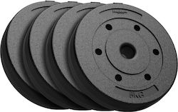 Set Plăci Pentru Antrenamentul De Forță 4 x 5kg Φ31mm