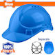 Wadfow Construction Site Helmet Blue WSH1301