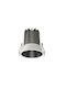 Sun Light Металик Вграден Спот с Патрон Вграден LED Сив 6x6см. 1бр