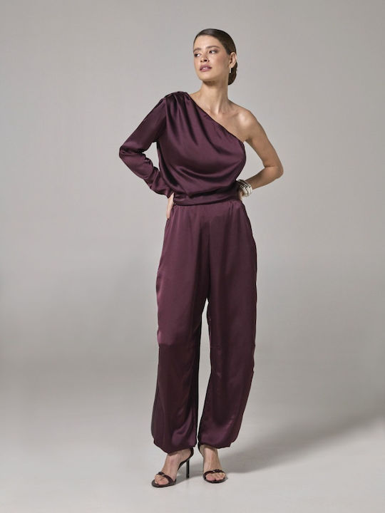 Women's Blouse Purple