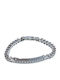 Visetti Damen Armband Hand Schellen aus Stahl 21cm