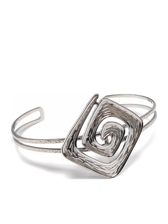 Isay Collection Damen Armband Handschelle Aus Stahl