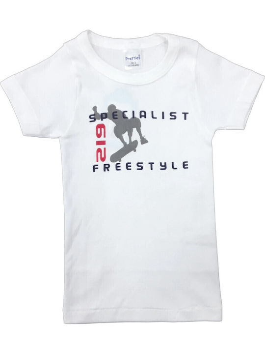 Pretty Baby Къс ръкав White - Specialist Freestyle