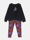 Kinder-Set mit Leggings Winter 2Stück Black Stay Golden