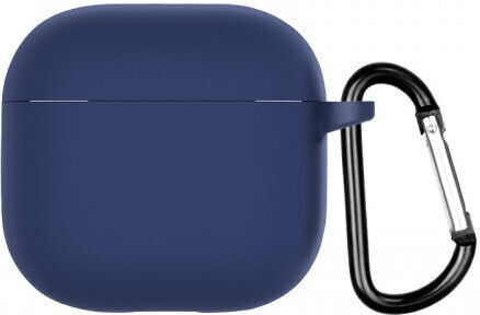 Wireless Earphone Protective Case Thd Compatible Apple Airpods 4 Apple Airpods 4 Active Noise Cancellation Blue