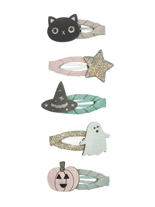 Mimi & Lula Halloween Σετ Παιδικά Κοκαλάκια με Κλιπ 5τμχ
