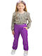 Kinder Schlaghose Lila