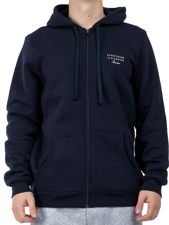 Men's Sweatshirt with Hood Blue
