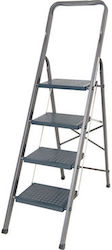 Vasomichaniki Step Ladder Aluminum 4 Steps