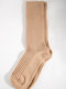 24 Colours Women's Socks Beige
