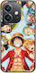 One Piece Oppo A40 Schwarzes TPU Schwarzes Silikon