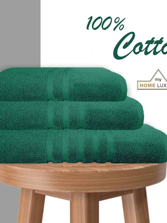 My Home Luxury Hand Towel 40x60cm Green Weight ...