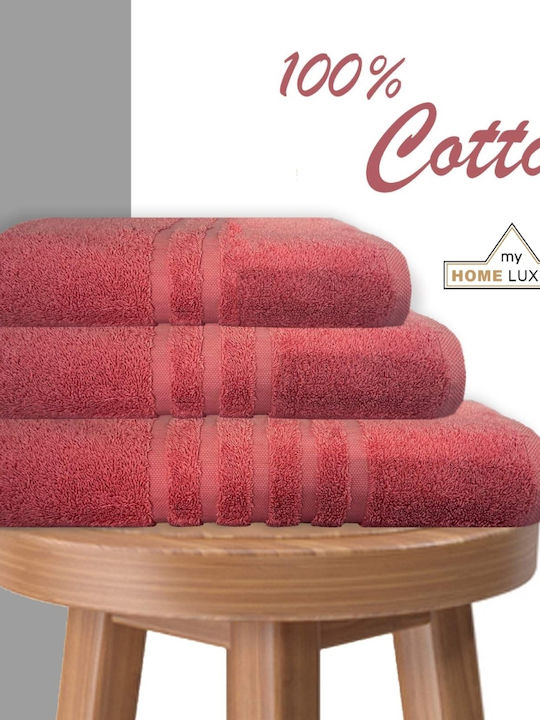 My Home Luxury Hand Towel 40x60cm Red Weight 60...