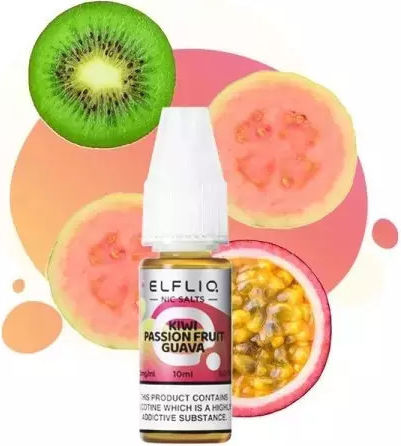 Elf Bar Lichid de Reumplere Gata Nic Salts cu Aromă de Fructat 20mg 10ml