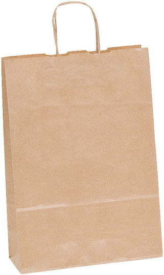 Metron Paper Bag for Gift Brown 26x11x38cm. 25pcs