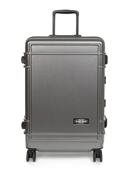 Eastpak Case L Голям Куфар Brushed Metal с 4 ко...
