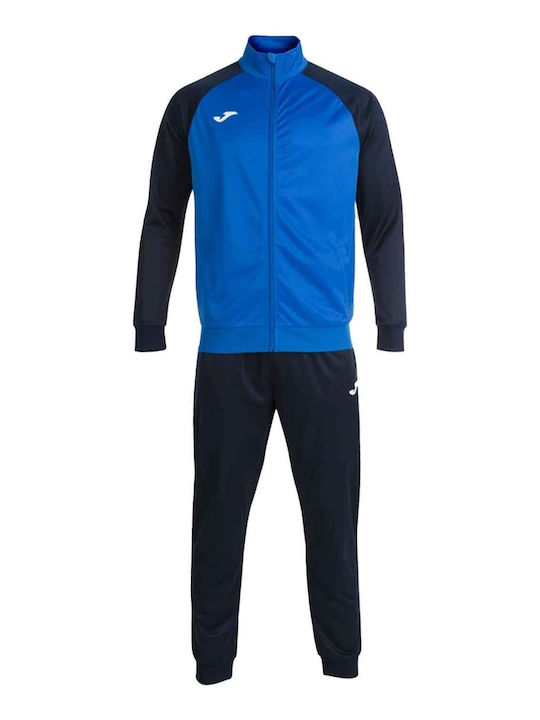 Joma Tracksuit Glossy with Elastic Blue