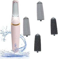 Professional Electric File Battery Heels Cracked Skin 4 Heads Led Light 2 Speeds Multicolored Pink Professional Electric File Battery Heels Cracked Skin 4 Heads Led Light 2 Speeds Multicolored Pink