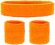 Αξεσουαρ Neon Πορτοκαλι Sweatbands Set