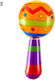 Aufblasbares Maraca-Glocken-Accessoire 20 cm