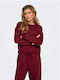 Women's Long Sweatshirt Bordeaux