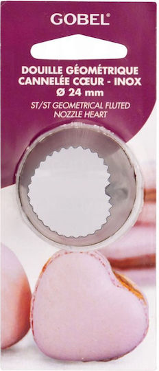 Gobel Tülle für Konditorei Spritzbeutel Inox 2.4cm R.49335