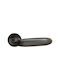 Deco Ceramica Lever Front Door with Rosette Left with Rosette Anthracite