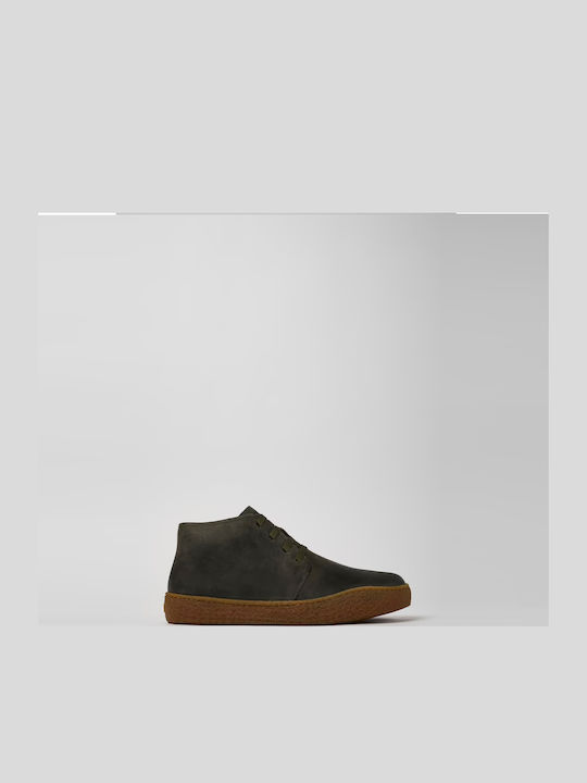 Peu Terreno Leder Grün Herrenstiefel
