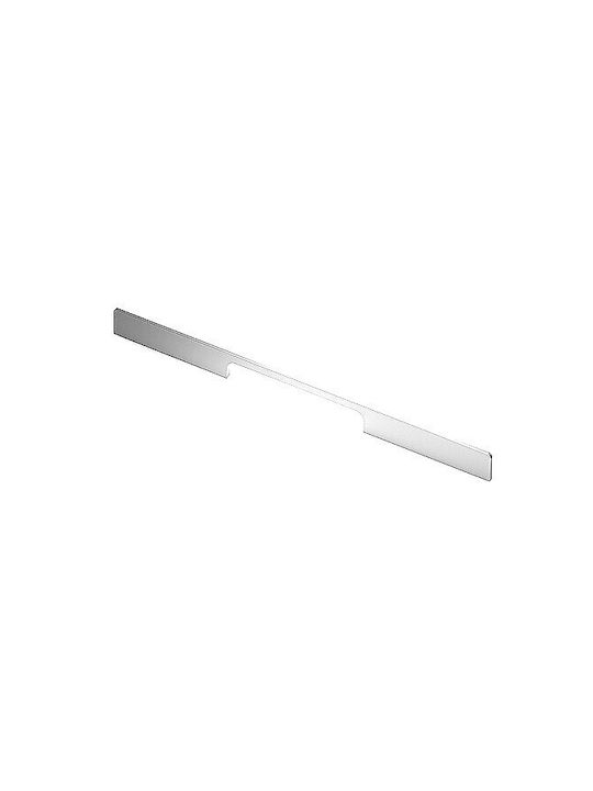 Emuca Handle Furniture made of Metallic White 1pcs