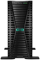 HP ProLiant ML110 Gen11 (Xeon Silver 4510/ DDR4/64GB SSD + 480GB /No OS)