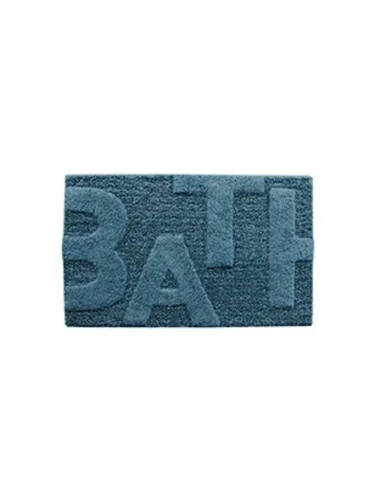 Spirella Badematte Baumwoll Grau 50x80cm
