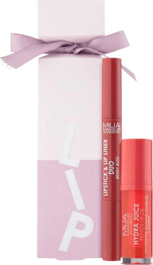 MUA Lip Cracker Σετ Μακιγιάζ για τα Χείλη Berry Bliss 2τμχ
