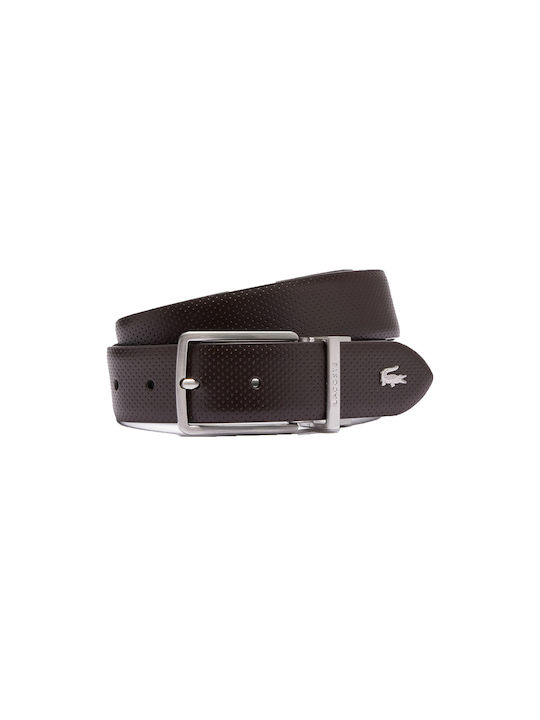 Lacoste Men's Belt Brown