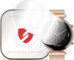 Smart Schutz 4x Pack Huawei Watch GT 2 42mm Premium Abnehmbare Folie Smart Schutz Klassisch Klar 5949419256989 Smart Schutz 4x Pack Huawei Watch GT 2 42mm Premium Abnehmbare Folie Smart Schutz Klassisch Klar 5949419256989