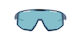Bliz Fahrradbrillen Fusion mit Blau Rahmen und ...