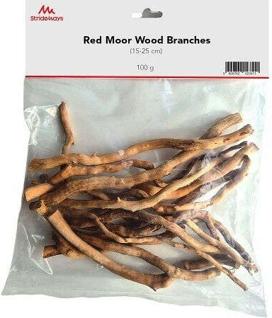 Strideways Red Moor Wood Branches 15-25cm 100g
