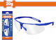 Wadfow Safety Glasses for Protection with Transparent Lenses 1pcs