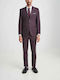 Men's Suit Burgundy