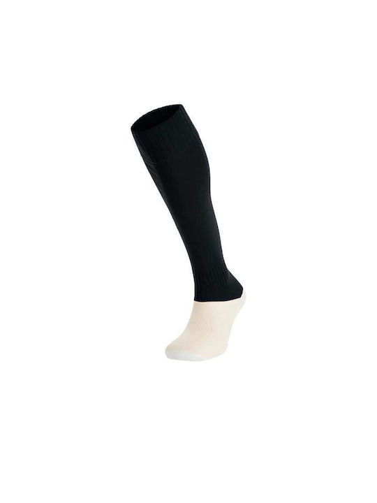 Macron Round Football Socks Black 1 Pair