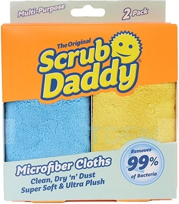Scrub Daddy Πανάκια Καθαρισμού με Μικροΐνες Γενικής Χρήσης 2τμχ