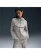 Sportswear Women's Cardigan with Zipper Gray