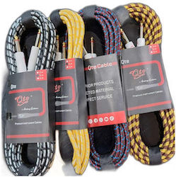 Qte 110 Cable 6.3mm male - 6.3mm male 3m (Qte110-3)