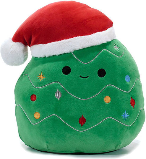 General Trade Christmas Decorative Pillow Figure Green with Beanie
