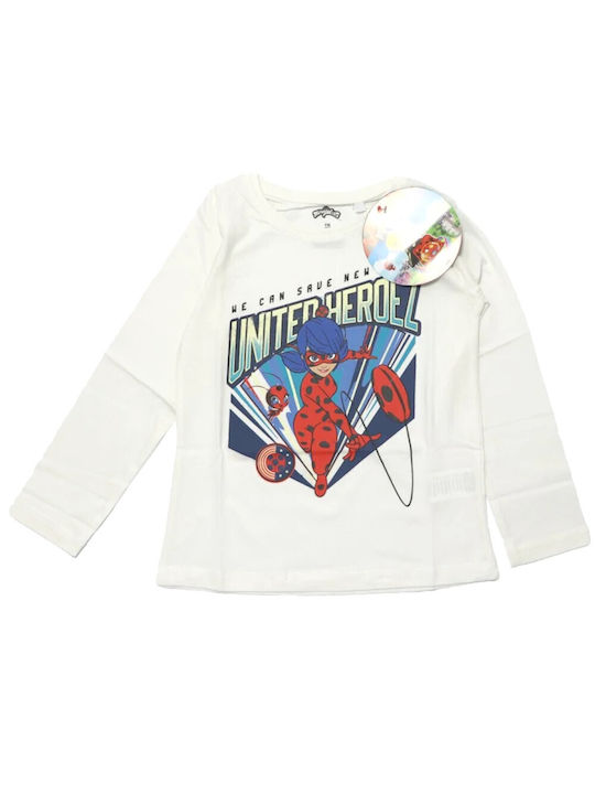 Disney Children's Blouse Long Sleeve White